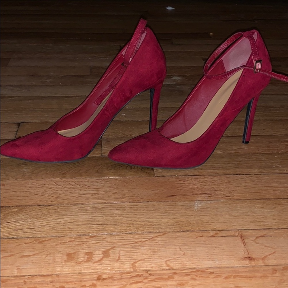 Burgundy Heels